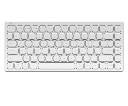 Klawiatura Silver Monkey Smart KS400 Arc TKL Biała